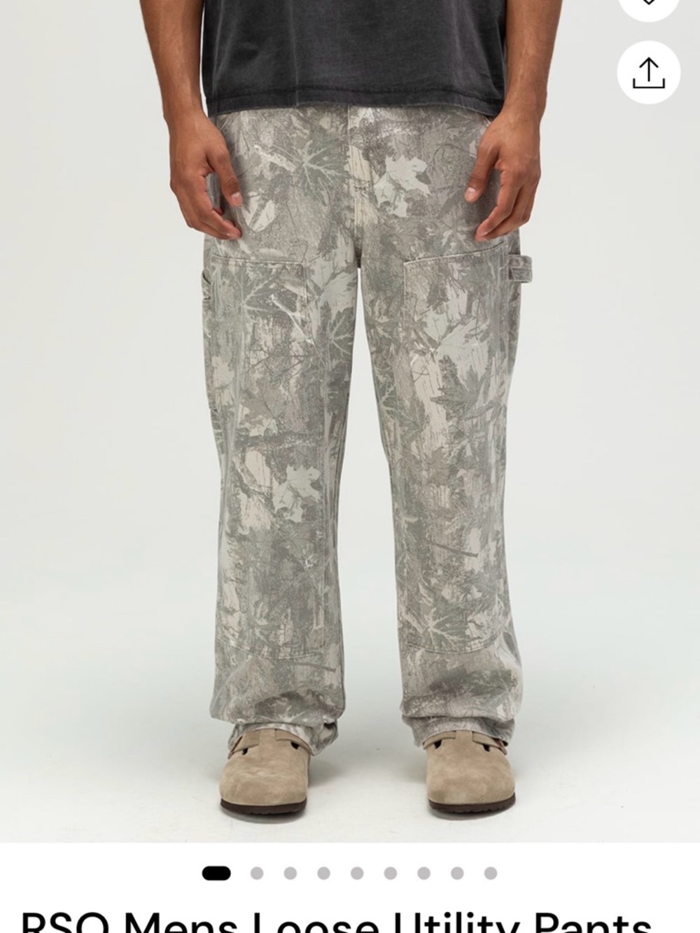 NEW W/o tag Mens RSQ Cargo Denim